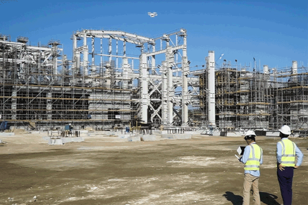 현대엔지니어링, 필리핀 석탄화력발전소 현장에 드론띄워 공정관리한다