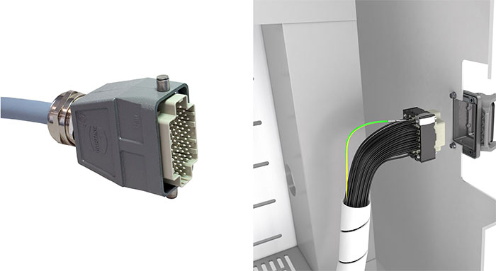 ‘트리플 D’는 최대 107개의 접점을 통해 신호 또는 전력을 전송한다.