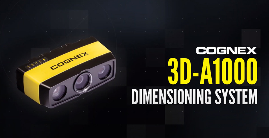 COGNEX Logistics 3D-A1000 Dimensioning System