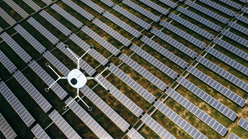 해남 솔라시도 태양광 패널 검사 (@바이코)