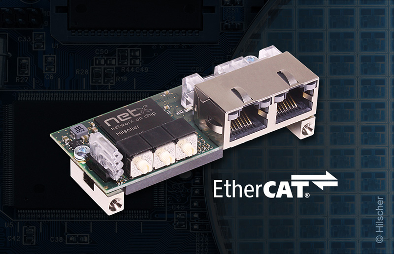 힐셔 EtherCAT 지원 netX 모듈