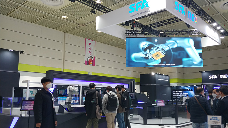  SFA SWAW 2022 전시회 참가