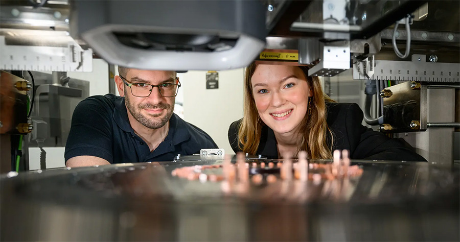 Timo Schwarz and Ria Riemer bring generative AI into manufacturing.