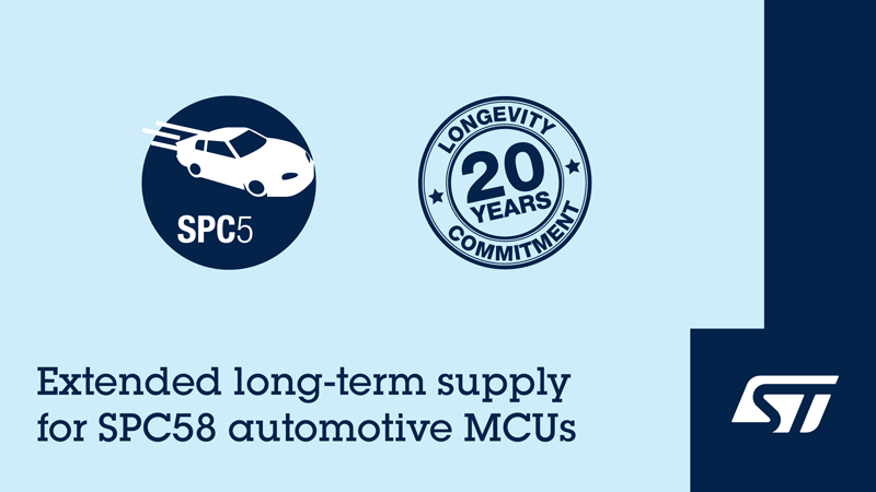 ST, 자동차 MCU 20년 공급 보장 ST, 자동차 MCU 20년 공급 보장