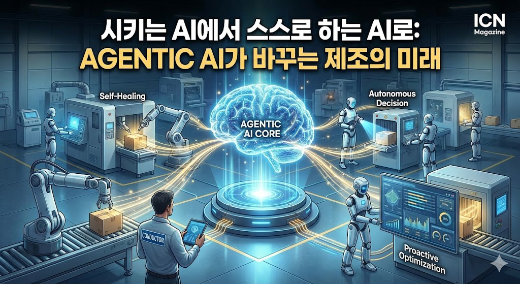 [기자칼럼] “시키는 AI에서 스스로 하는 AI”로… 제조 현장의 게임 체인저 ‘Agentic AI’
