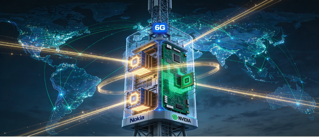 노키아, 엔비디아와 AI-RAN 협력 가속화… 6G 시대를 향한 ‘AI-네이티브’ 이정표 제시 노키아, 엔비디아와 AI-RAN 협력 가속화… 6G 시대를 향한 ‘AI-네이티브’ 이정표 제시