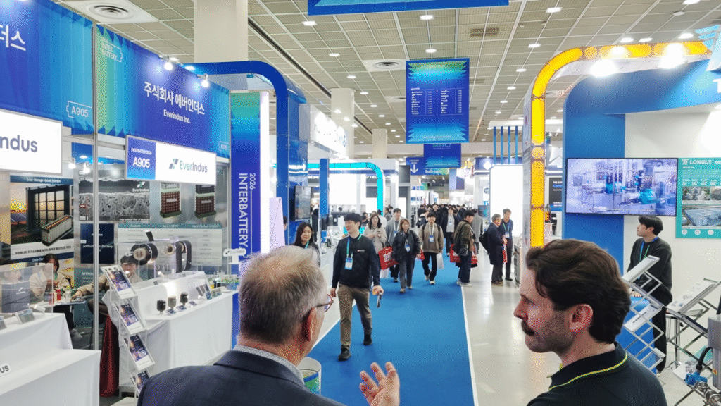 인터배터리 2026 전시회 전경