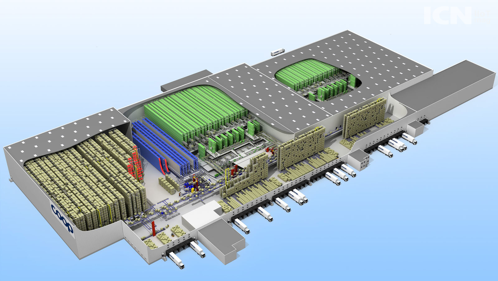 노르웨이 COOP 식품 유통센터에 적용된 터크 UHF RFID 솔루션 노르웨이 COOP 식품 유통센터에 적용된 터크 UHF RFID 솔루션