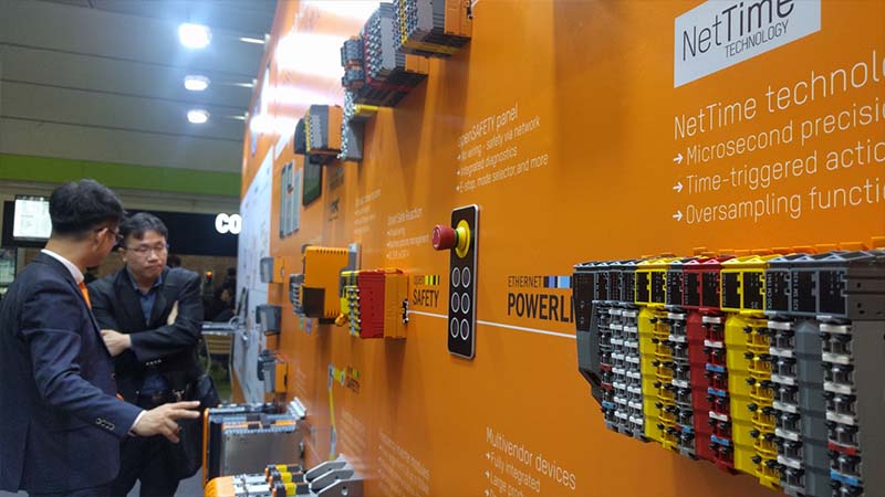 비앤드알 산업자동화 부스 (사진. 아이씨엔)