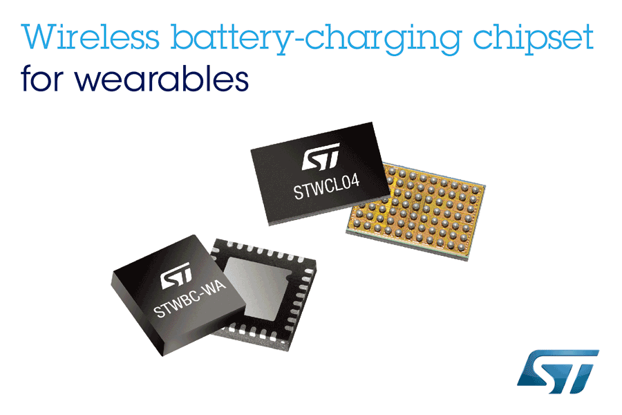 Wireless battery charger solution optimized for wearables