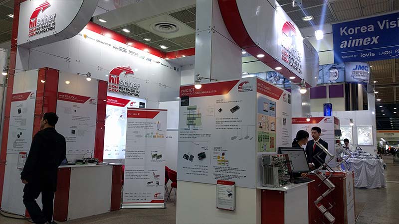 힐셔코리아 부스 (사진. 아이씨엔)
