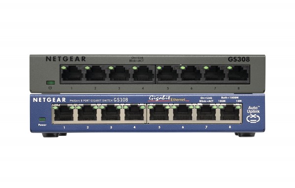 넷기어 8포트 기가비트 비관리형 스위치