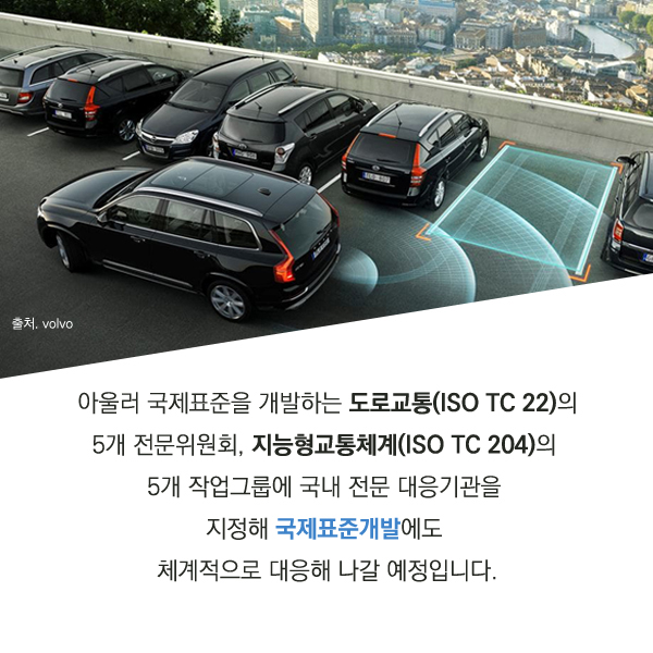 자율주행차 국가표준(KS), 2012년 200종으로 확대7