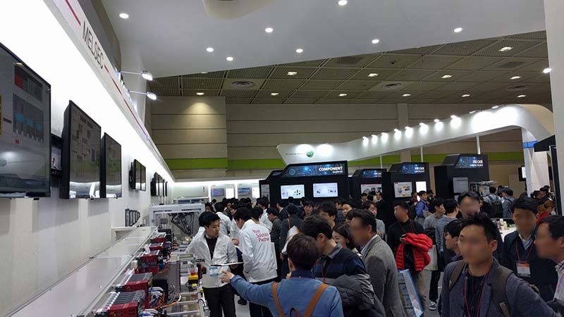 스마트팩토리+오토메이션월드 2018 개막 (사진. 아이씨엔)