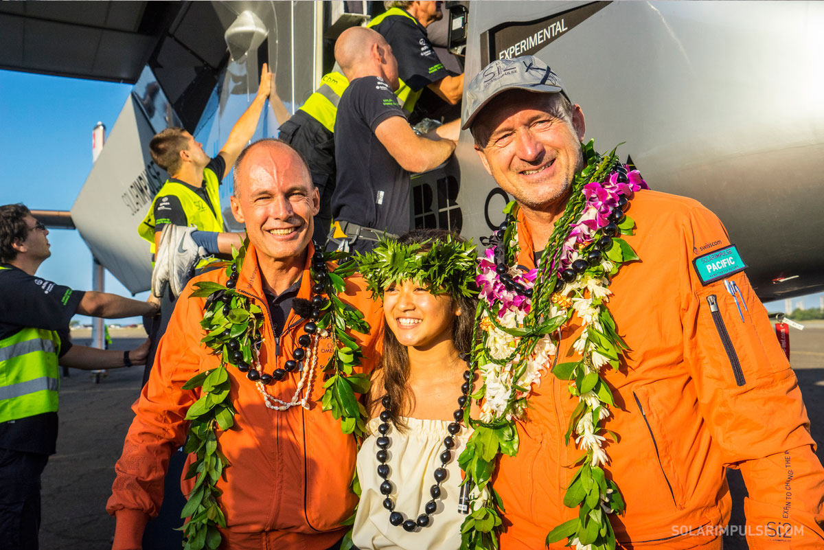 solar-impulse in Hawaii