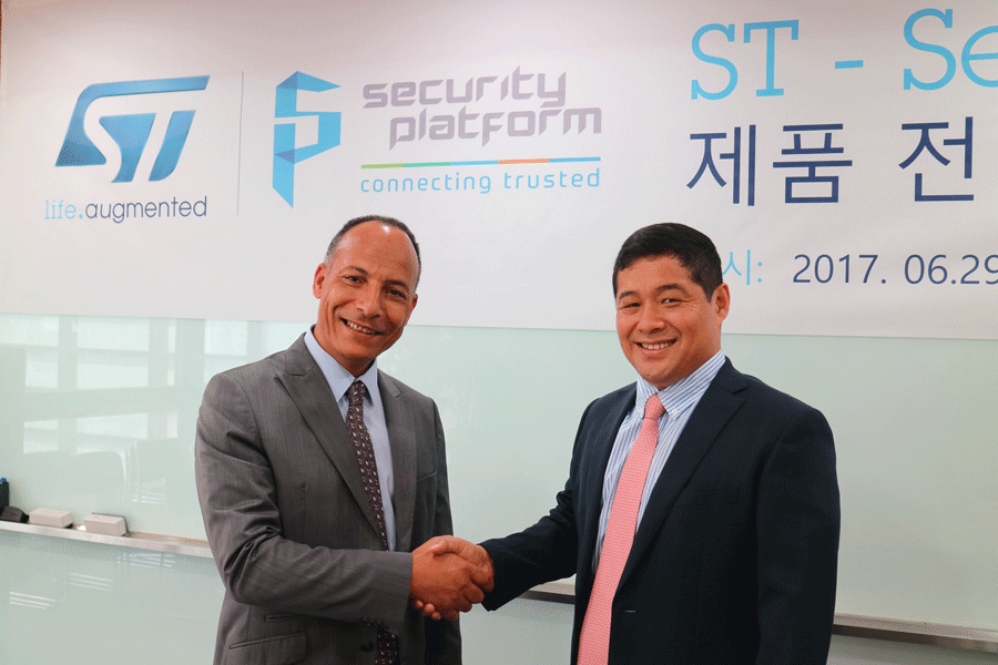 ST마이크로일렉트로닉스와 시큐리티플랫폼, IoT 보안 기술 통합 나선다