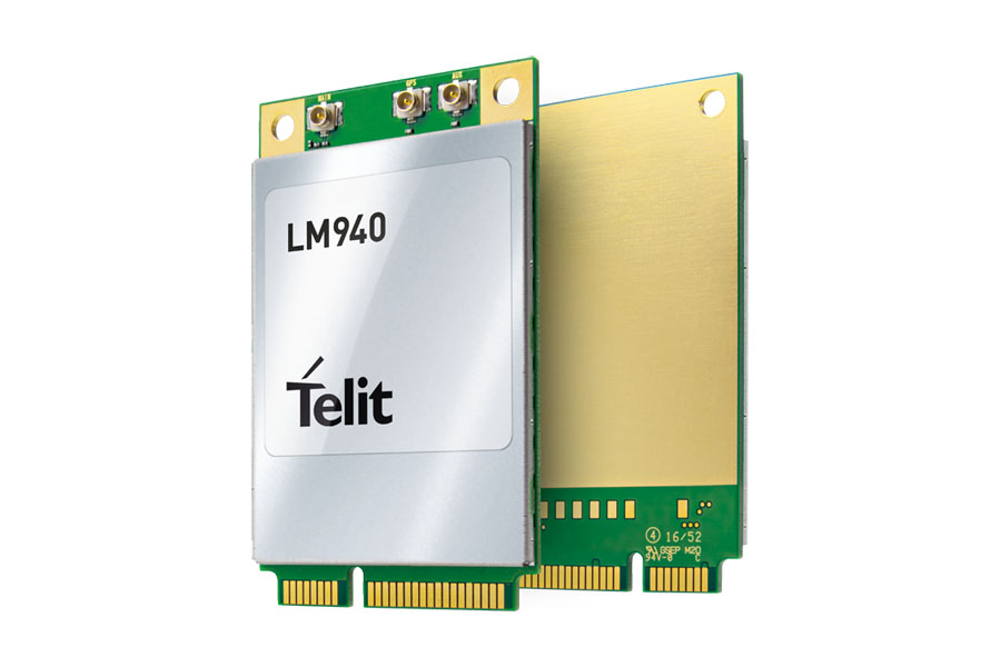 텔릿, 세계 최초 LTE-A Category 11 지원하는 mPCIe 카드 ‘LM940‘ 발표
