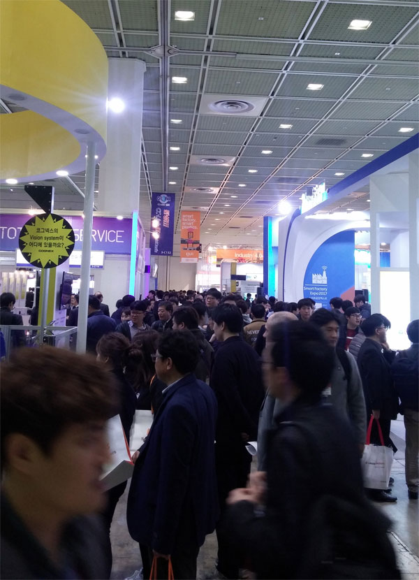 3월 29일 오후 전시장 내부 모습